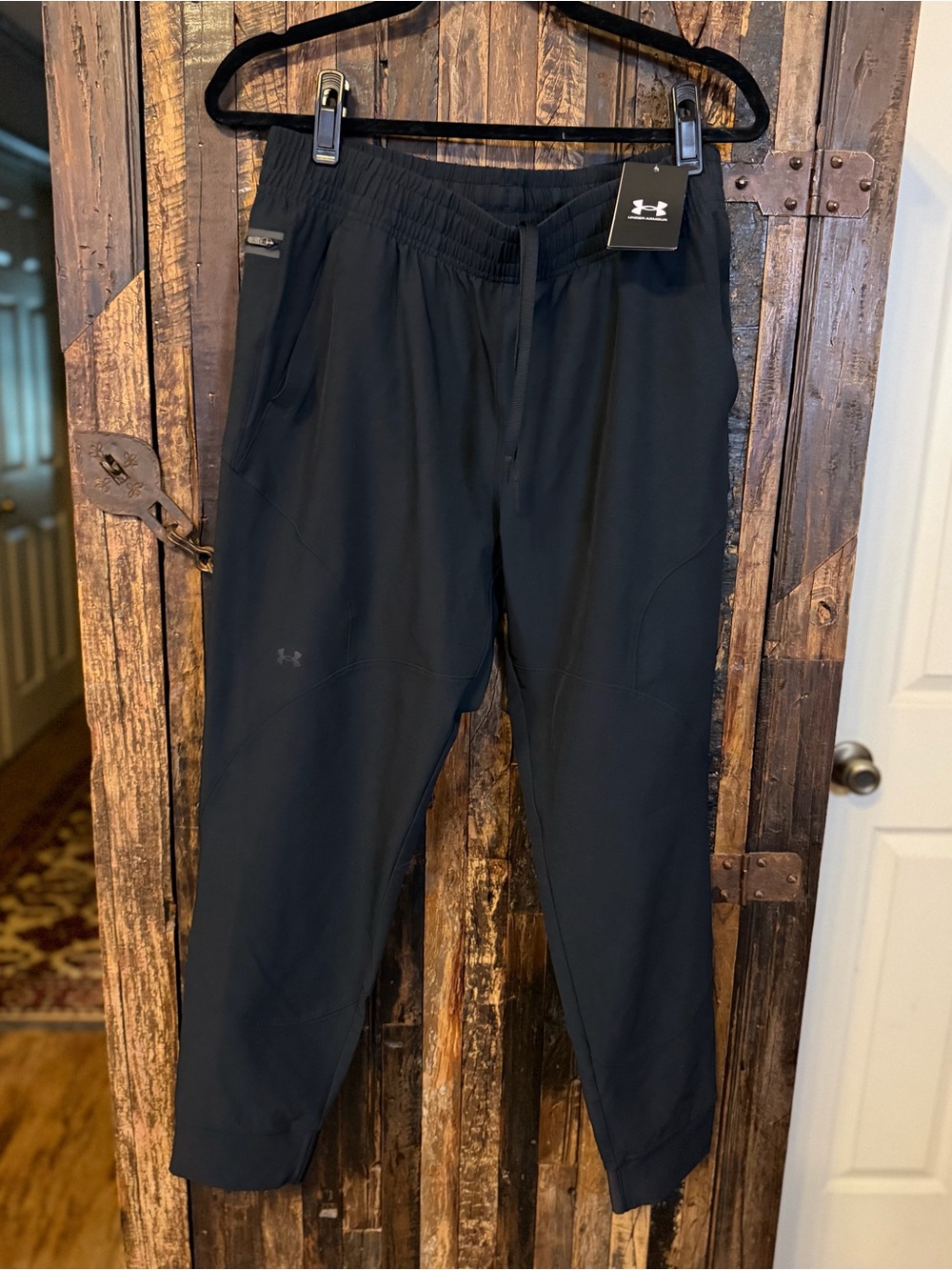 Under Armour UA Unstoppable Joggers Large Black NWT